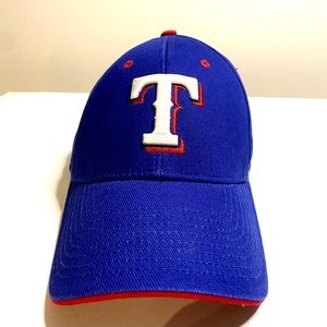MLB Unisex Texas Rangers Hat Adult Size OS Blue